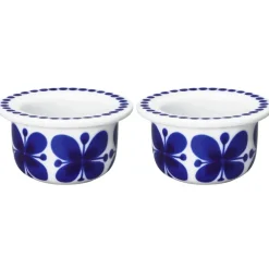 Mon Amie äggkopp 2-pack, Vit-blå^Rörstrand Online