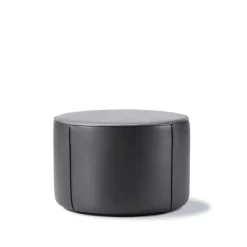 Mono sittpuff, Läder omni 301 black-Ø55 cm^Fredericia Furniture Hot