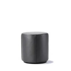 Mono sittpuff, Läder omni 301 black-Ø39 cm^Fredericia Furniture Sale