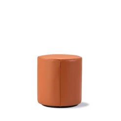 Mono sittpuff, Läder omni 307 cognac-Ø39 cm^Fredericia Furniture New