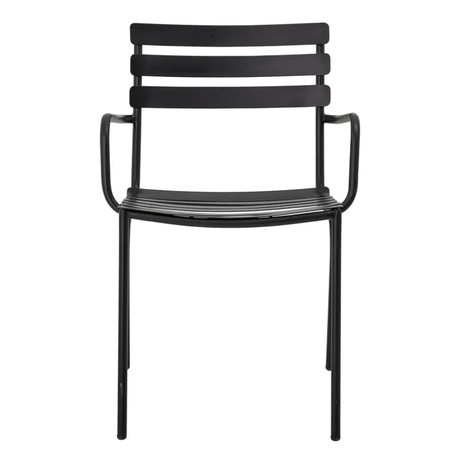 Sittmöbler·Trädgårdsstolar & Utestolar|Trädgårdsstolar & Utestolar-Bloomingville Monsi stol, Black