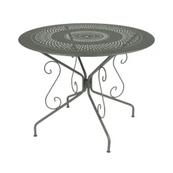 Utebord·Trädgårdsbord|Trädgårdsbord-Fermob Montmartre bord Ø96 cm, Rosemary