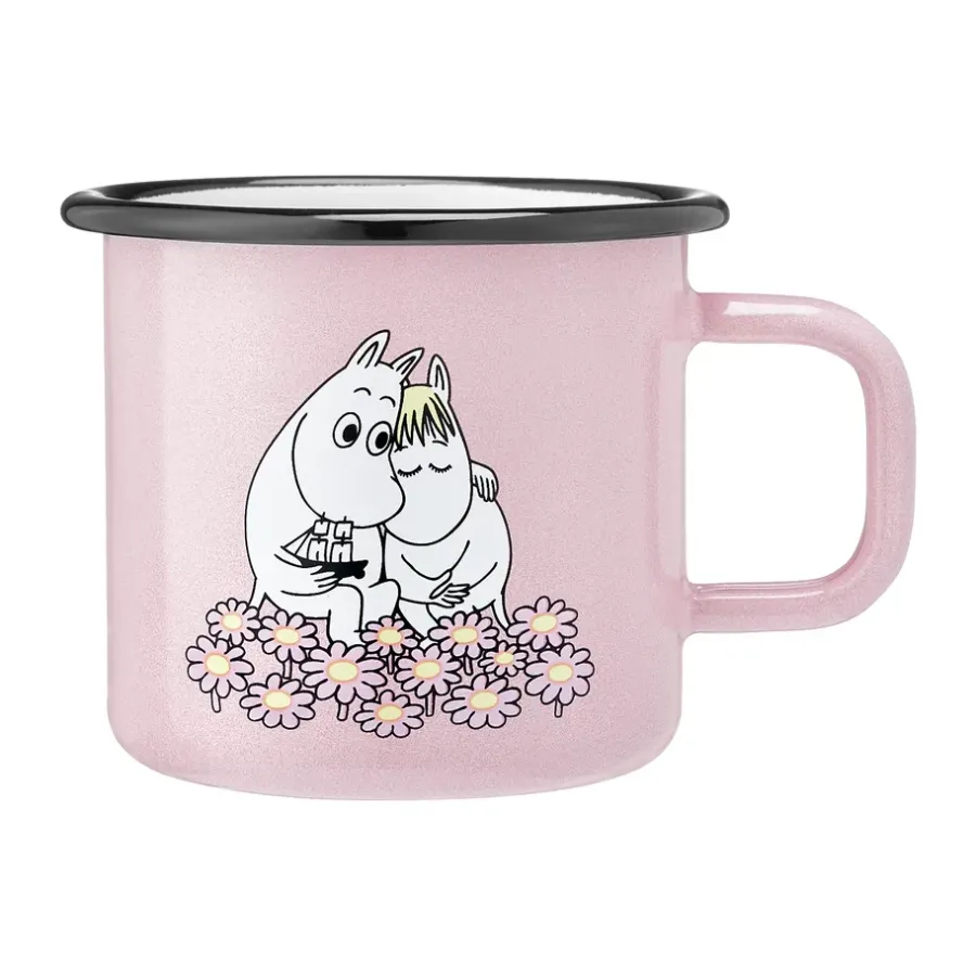 Muminmuggar-Muurla Moomin emaljmugg 37 cl, Together