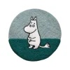 Grytunderlägg-Klippan Yllefabrik Moomin grytunderlägg Ø21 cm, Blå