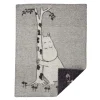 Moomin Tree Hug barnfilt, grå^Klippan Yllefabrik Best