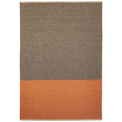 Utomhusmattor|Plastmattor-Brita Sweden Moor matta mud (svart-terrakotta), 170x300 cm
