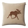 Kuddfodral-Chhatwal & Jonsson Moose kuddfodral 50x50 cm, Tan-cognac