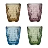 Mosaic dricksglas 34 cl 4-pack, Multi^Aida Hot