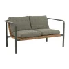 Balkongmöbler·Balkongsoffor|Balkongsoffor-Brafab Motty soffa, Nordic green-teddy verde, 2-sits