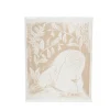 Bomullsplädar & Bomullsfiltar-Moomin Arabia Mumin bomullspläd 130x170 cm, Beige