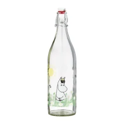 Mumin glasflaska 1 L, Meadow^Muurla Clearance
