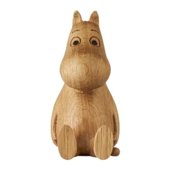 Träfigurer-Dsignhouse x Moomin Mumin trädekoration Mumin 10 cm, EK (FSC)