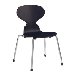 Myran barnstol, Midnight blue målad ask-krom^Fritz Hansen Hot