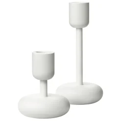 Nappula ljusstake set, Vit^Iittala Outlet