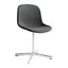 Neu 10 Upholstery kontorsstol, Remix 163 grey, snurrstativ i aluminium^HAY Best