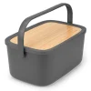Brödlådor-Brabantia Nic brödlåda, Mörkgrå