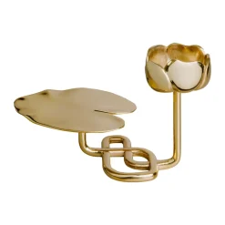 Ninfea No.1 ljusstake, Mässing^Hilke Collection New