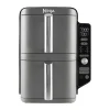 Airfryers-Ninja Air Fryer SL400EU double stack XL 2 lådor 9,5 L, Svart