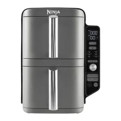 Airfryers-Ninja Air Fryer SL400EU double stack XL 2 lådor 9,5 L, Svart