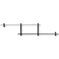 Nivo hylla H, Svartbetsad ask-svart^Gejst Sale