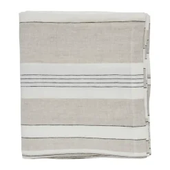 Dukar|Dukar-Tell Me More Noah bordsduk, Beige stripe, 145x330 cm
