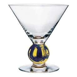 Cocktailglas|Drinkglas-Orrefors Nobel martiniglas 23 cl, Clear / Gold