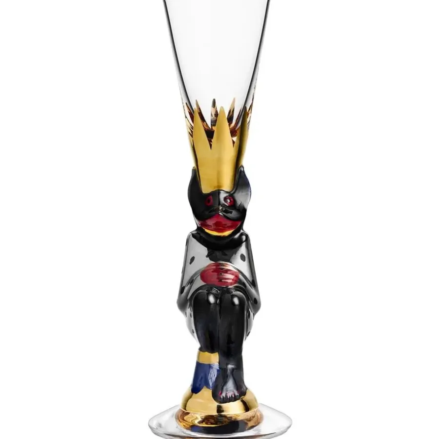 Snapsglas-Orrefors Nobel snapsglas 4 cl, silver