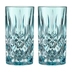 Drinkglas-Nachtmann Noblesse Longdrink glas 39,5 cl 2-pack, Aqua