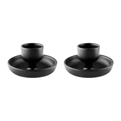 Äggkoppar-Eva Solo Nordic kitchen äggkopp 2-pack, Black