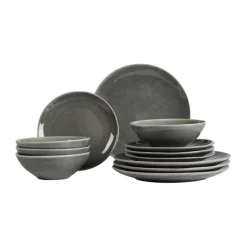 Serviser & Startset-Broste Copenhagen Nordic Rain servisset, 12 delar