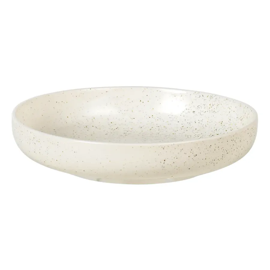 Serveringsskålar-Broste Copenhagen Nordic Vanilla skål Ø22,5 cm, Cream with grains