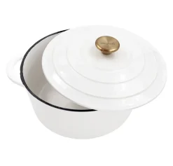 gjutjärnsgryta 5 L, Vit^Nordwik Outlet