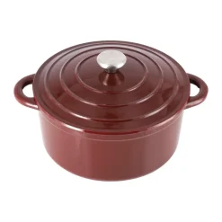 gjutjärnsgryta rund 5 l, Burgundy^Nordwik Online