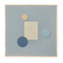 Noticeboard anslagstavla + 3 magneter, Blå^Nofred New