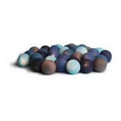 Oceans blue 20-ljus 390 cm, Blå^Irislights Online