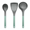 Slevar & Skedar-Rosti Optima köksredskap 2 3 delar, Nordic green nylon