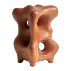 Organic skulptur 22 cm, Varnished mahogany^Ethnicraft