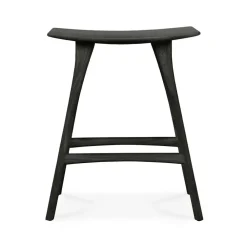 Pallar-Ethnicraft Osso Counter hög pall 67 cm, Oak black