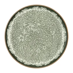 Assietter-Rörstrand Ostindia Floris tallrik Ø20 cm, Grön