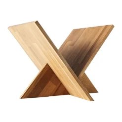 Tidningsförvaring-MUUBS Ottawa tidningsställ, Natural oak