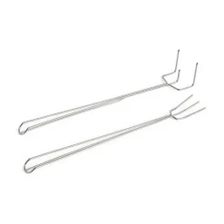 Outdoor Market grillgaffel, Rostfritt stål, 2-pack^HAY Best