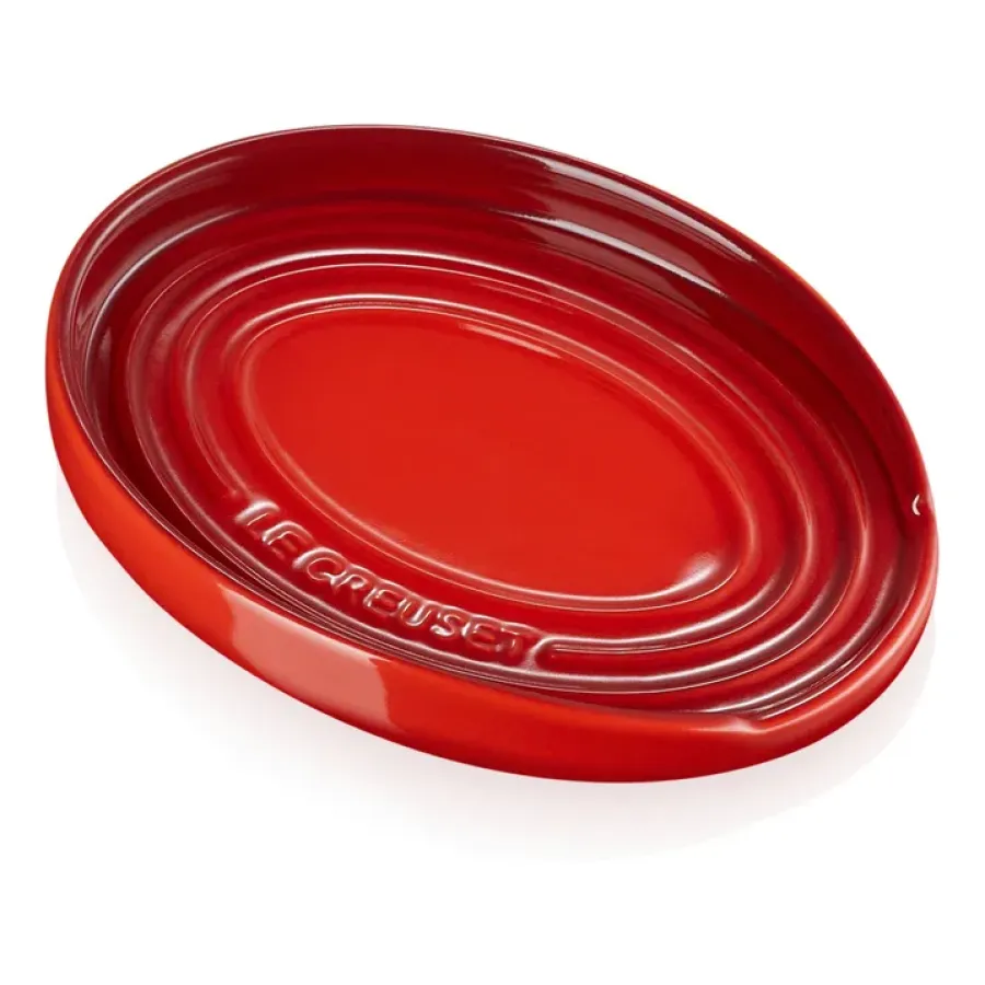 Oval hållare till grytsked, Cerise^Le Creuset Clearance