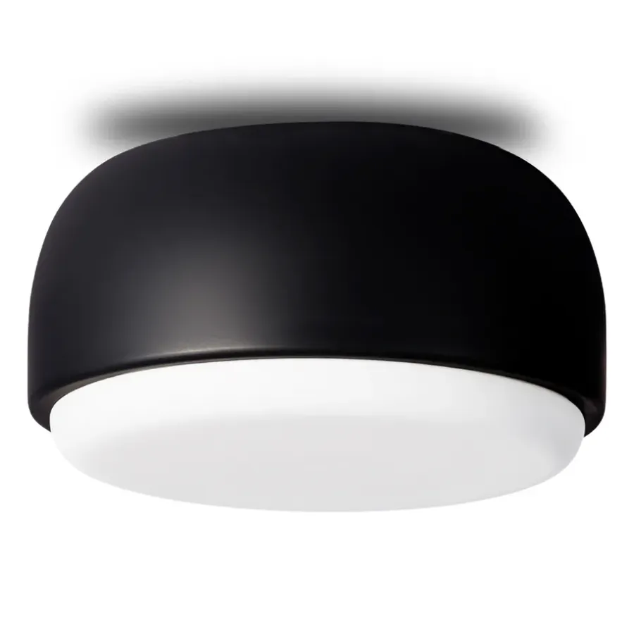 Plafonder-Northern Over Me plafond Ø20 cm, Mattsvart