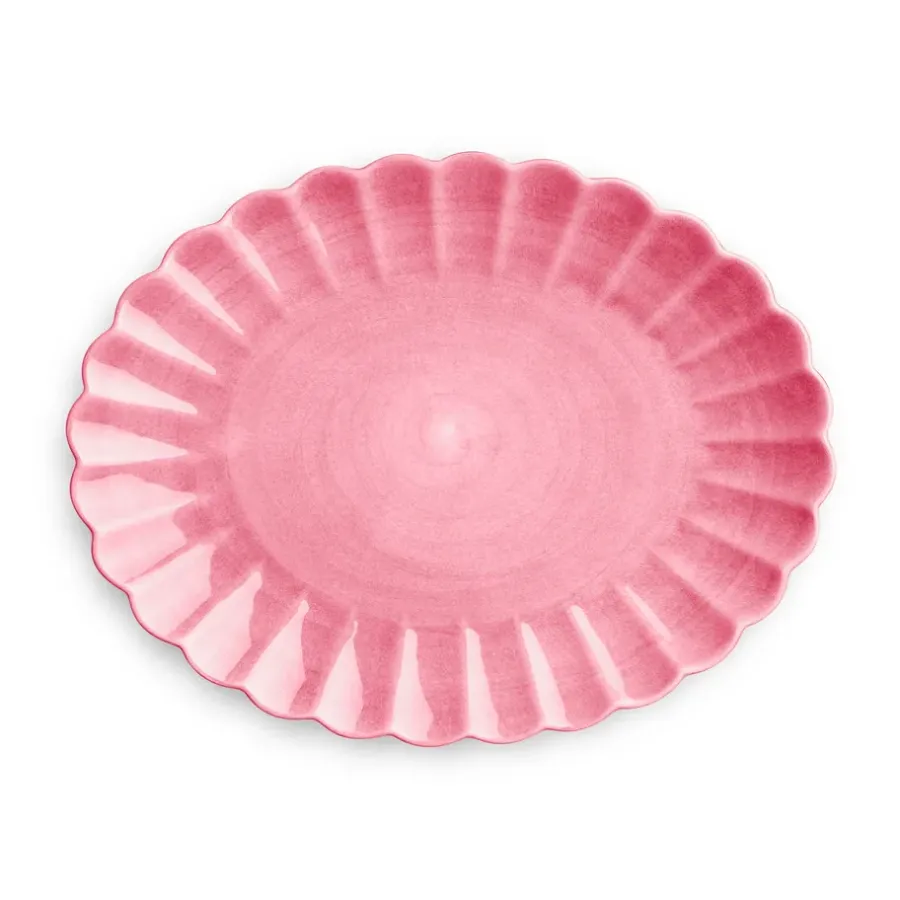 Serveringsfat & Uppläggningsfat-Mateus Oyster fat 30x35 cm, Rosa