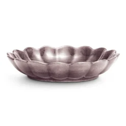 Oyster skål Ø24 cm, Plommon^Mateus