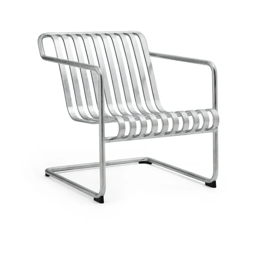 Palissade Cantilever Low loungefåtölj, Hot galvanised steel^HAY Clearance