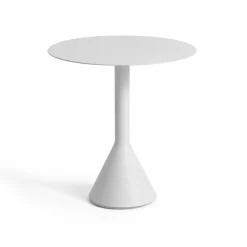 Balkongmöbler·Balkongbord & Cafébord|Balkongbord & Cafébord-HAY Palissade Cone runt cafébord, Sky grey, Ø70 cm