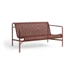 Palissade Cord loungesoffa, Iron red^HAY Hot