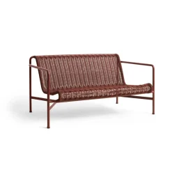 Palissade Cord loungesoffa, Iron red^HAY Hot
