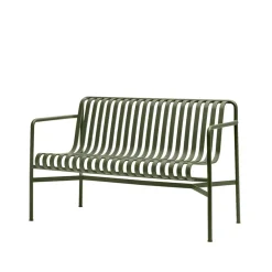 Palissade Dining bänk med armstöd, Olive^HAY Outlet